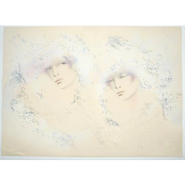 1970s 1970s Victoria Montesinos From My Dreams Lithograph For Sale - Image 5 of 6