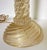 Metal 1960s Barovier Murano Gold Twisted Glass Table Lamp For Sale - Image 7 of 11