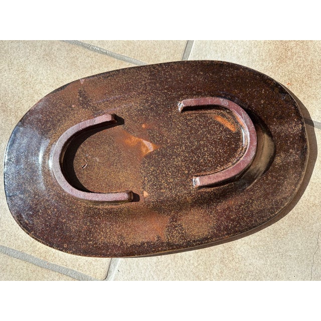 1980s Vintage Rustic Serving Bowl, Germany, 1980s For Sale - Image 5 of 11