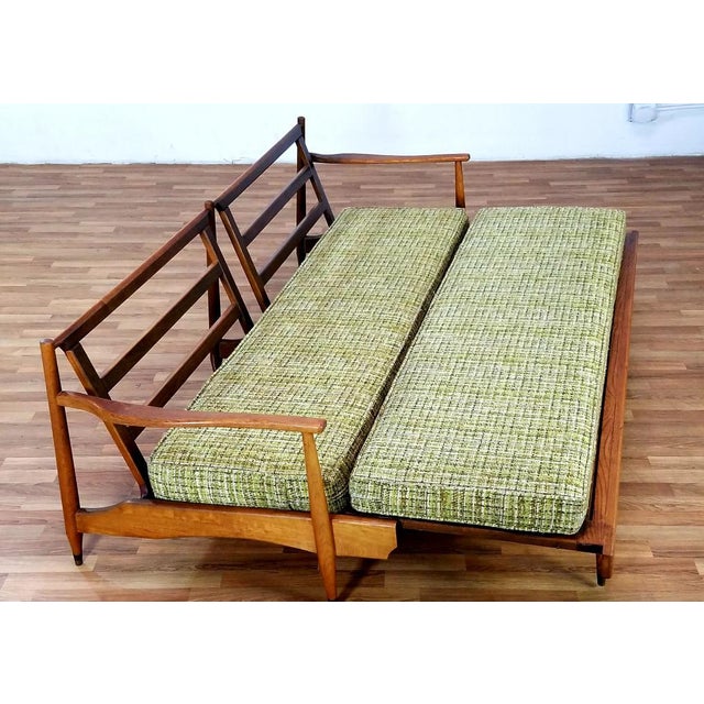 Vintage Mid-Century Convertible Sofa Bed | Chairish