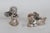 Silver Plated Cherub Pair Miniature Christmas Angels 2pc Holiday Figures 4812b For Sale - Image 12 of 12