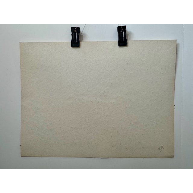 Henry Emil Salloch Original Watercolor on Paper Castine, Maine. 1954. For Sale In Atlanta - Image 6 of 7