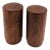 Mid 20th Century Teak Wood Salt and Pepper Shakers, a Pair For Sale
