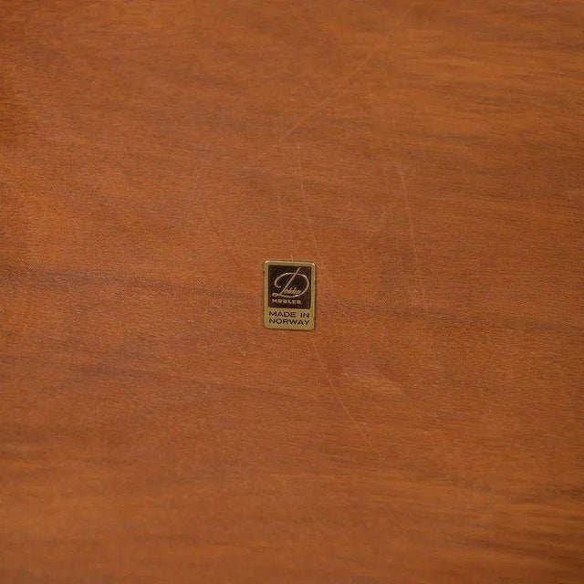 Wood Norwegian MCM Rosewood Side Tables For Sale - Image 7 of 7