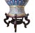 Large Chinese Cloisonné Enamel on Brass Floor Vase – 39 For Sale - Image 9 of 10