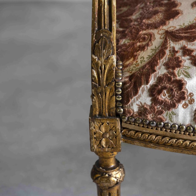 Louis XVI Sofa in Tapestry For Sale - Image 4 of 14
