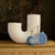 A terracotta vase by Italian artist Ivo De Santis for Gli Etruschi, crafted in Italy during the 1960s. The form is defined...