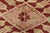 Red Milas Rug 5'4'' X 7'9'' Red Wool Vintage Hand-Knotted Oriental Carpet For Sale - Image 8 of 14