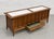 Lane Furniture Mid Century Modern Sculptural Walnut Commode | Cabinet With Brutalist Style Wood Details, C. 1960s For Sale - Image 4 of 16