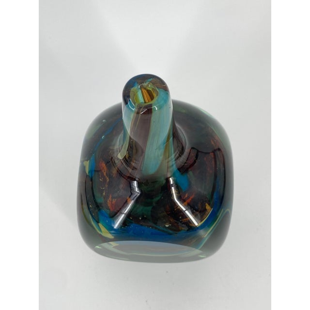 Overlay Decorative Vase by Michael Harris for Mdina, United Kingdom, 1981 For Sale - Image 6 of 15