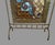 Brass Antique Victorian Jeweled & Leaded Stained Glass Fireplace Screen For Sale - Image 8 of 11