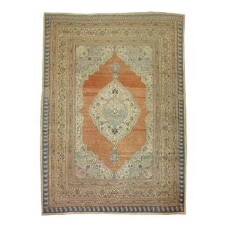 Zabihi Collection 19th Century Persian Hadji Jali Li Tabriz Rug For Sale