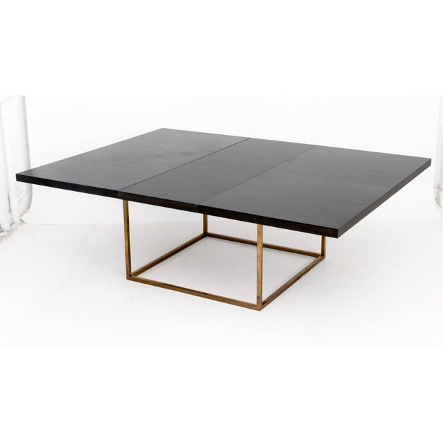 Mid-Century Modern Style Extending Dining Table For Sale In New York - Image 6 of 7