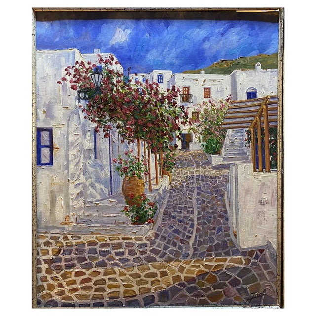 Avel, Marbella, 2023, Oil on Canvas, Framed For Sale