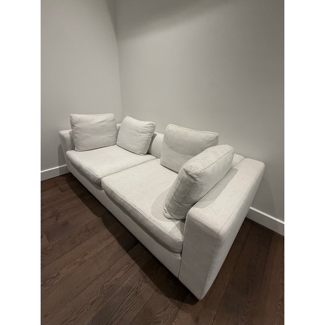 West Elm West Elm 8 Ft Sofa - Excellent Condition For Sale - Image 4 of 4