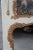 Wood Vintage French Provincial Louis XV Over Mantel Trumeau Mirror With Oil Painting For Sale - Image 7 of 13