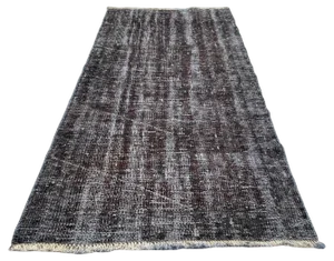 Vintage Turkish Distressed Rug in Wool, 1970s