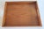 Vintage Danish Modern Solid Teak Serving Tray by Kalmar For Sale - Image 4 of 5