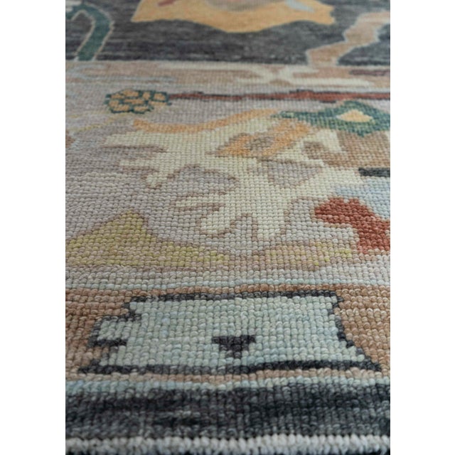 Turkish Oushak Rug 9'4" x 12'5" #20379 For Sale - Image 4 of 8