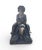 Traditional Vintage Limestone Putti Riding a Giant Tortoise Garden Statue For Sale - Image 3 of 8