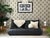 Mid-Century Modern-Style Walnut and Glass "Unison" Side Tables by Design Within Reach Includes: Two (2) side tables...
