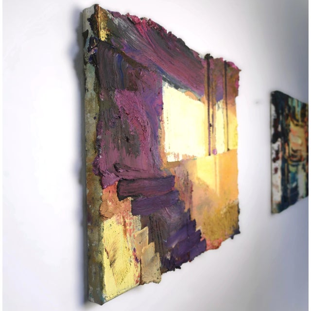 Light is an original contemporary painting by Dutch artist Riemer den Ouden, created in 2026 using oil and cement on...