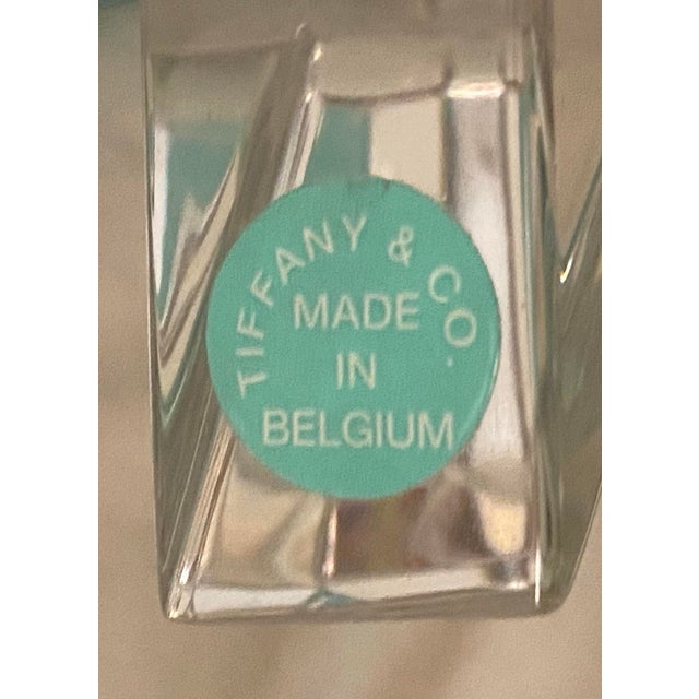 Tiffany and Co. Tiffany & Co. Crystal Star Paper Weight For Sale - Image 4 of 6