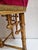 English Chippendale Style Gilt Chinoiserie Faux Bamboo Stool, 1850s For Sale - Image 6 of 10