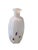 Italian Mid Century Italian Murano Style White Ribbed Rigadin Glass Vase With Millefiori Murrine For Sale - Image 3 of 9