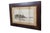 Victorian Antique Edward Loyal Field Signed Home Sweet Home Landscape Etching 33" For Sale - Image 3 of 12
