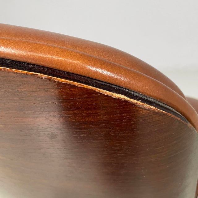 Italian Modern Office Chairs by Ico Parisi for Mim, 1970s, Set of 8 For Sale - Image 15 of 18