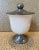 Cream Vintage Labrazel Ceramic and Pewter Jar With Cover, Made in Italy For Sale - Image 8 of 9