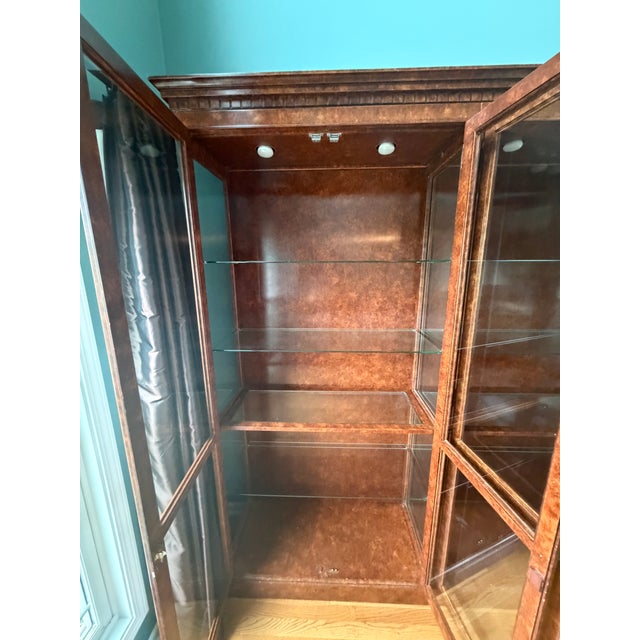 Brown Classic Vintage John Widdicomb Vitreen (Marking on Back, Can Be Confirmed Before Sale) For Sale - Image 8 of 14