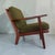 An exceptional ge-88 lounge chair designed by aage pedersen for getama, denmark, dating from the 1960s. the chair features...