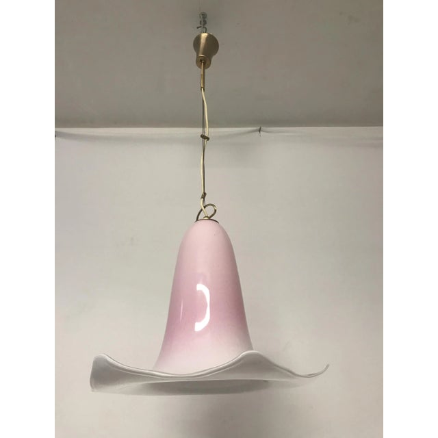 Gold Murano Glass Pendant by La Murrina, 1960s For Sale - Image 8 of 16