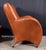 Gerard Van Den Berg Style Leolux Cognac Leather Lounge Chair and Ottoman, Netherlands, 1990s For Sale - Image 10 of 16