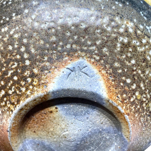 Karen Karnes (1925-2016) Studio Pottery Salt Glaze Bowl Mid Century Modern Ceramic For Sale - Image 12 of 12