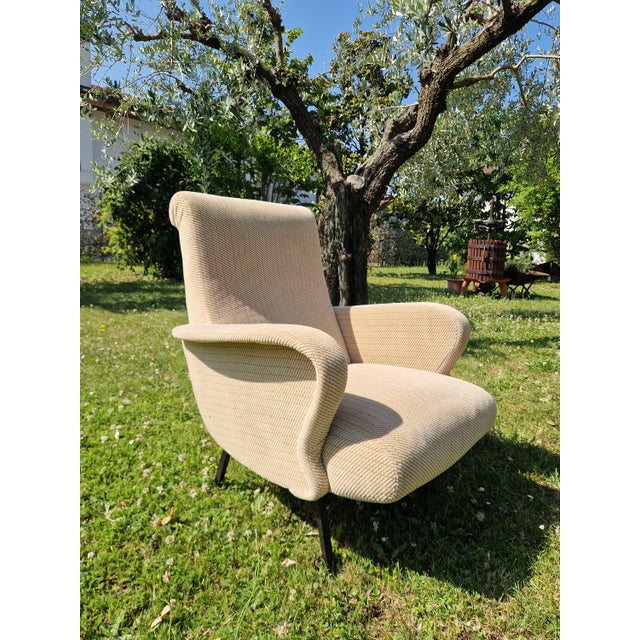 Lady Lounge Chairs attributed to Marco Zanuso for Arflex, 1950s, Set of 2 For Sale - Image 11 of 18