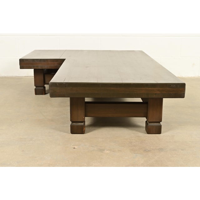 Wood Klaus Rausch Mid-Century Brutalist Geometric Coffee Table, 1960s For Sale - Image 7 of 10