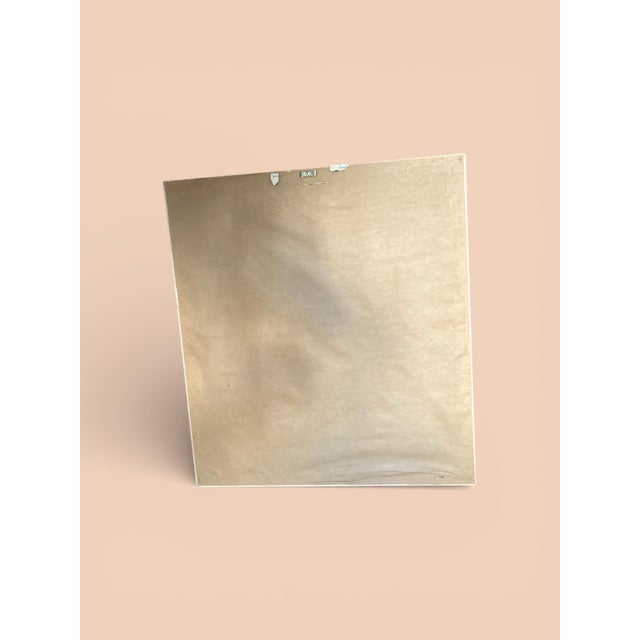 Modern Vintage Barbara Mock Print FramedBlue and White Porcelain Crocus For Sale - Image 3 of 3