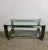 Vintage Table in Brushed Chrome and Aluminum, 1970 For Sale - Image 13 of 13