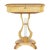 Antique Swedish Lyre Shaped Occasional Table in Birch For Sale - Image 9 of 10
