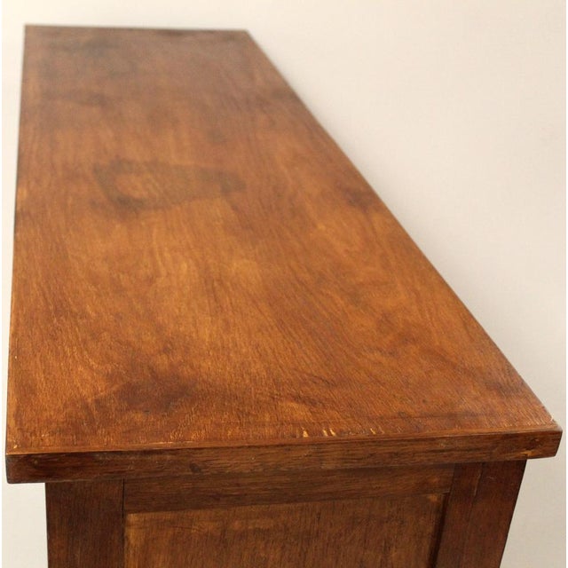 Vintage Filing Cabinet in Oak, 1920s For Sale - Image 11 of 13