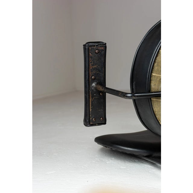 Mid-Century Dutch Childs High Chair attributed to Kembo, 1960s For Sale - Image 6 of 11