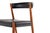 Danish Teak Dining Chairs in Black Skai, 1960s, Set of 4 For Sale - Image 10 of 11