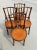 Set of eight Classic bentwood cafe chairs by Mundus and J. & J. Kohn in the Vienna Secessionist style, after Thonet, circa...