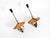 Mid-Century Modern Large Vintage Pendant Lights in Heavy Metal and Copper, 1930s, Set of 2 For Sale - Image 3 of 18