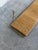 Vintage Danish Oak Wall Shelf With Brass Brackets Scandinavian Floating Shelf For Sale - Image 4 of 9