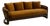 1970s Sculptural Oak Barrel Back Sofa Attributed to Howard Furniture For Sale