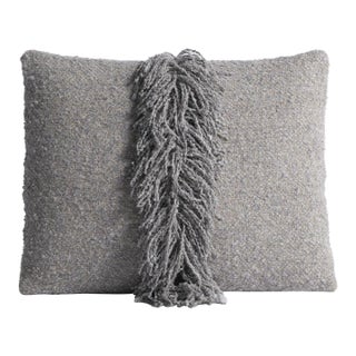 Lancaster Signature Fringe Pillow in Berber Sky For Sale